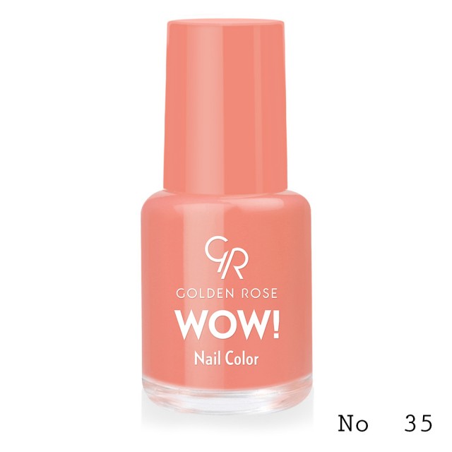 GOLDEN ROSE Wow! Nail Color 6ml-35